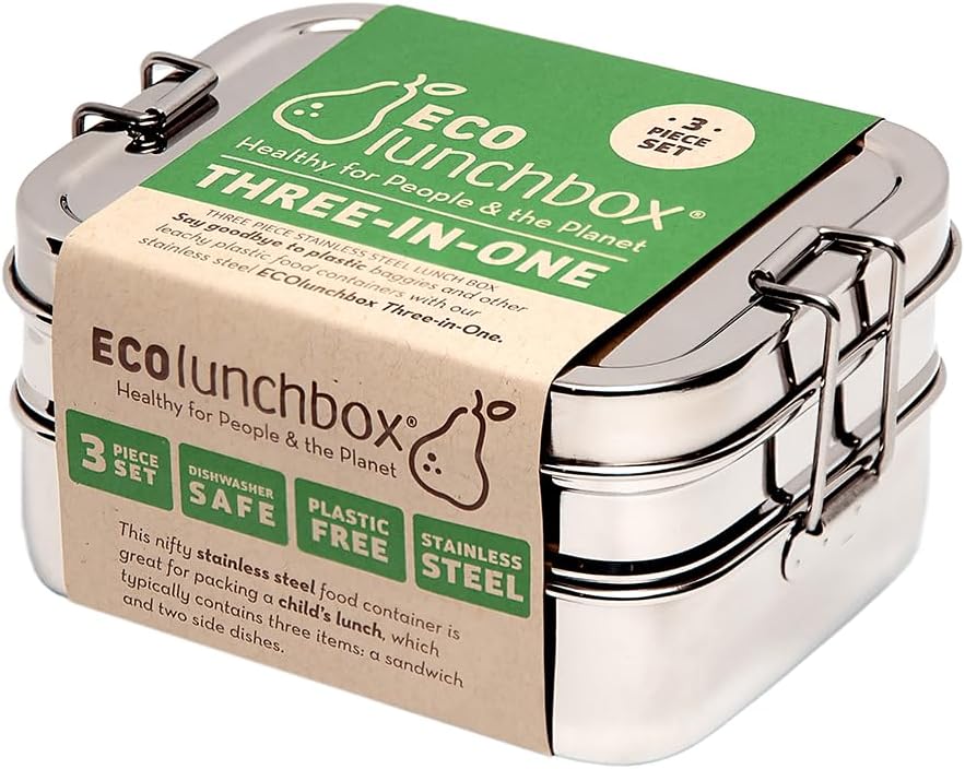 ECOlunchbox Three-in-One Stainless Steel