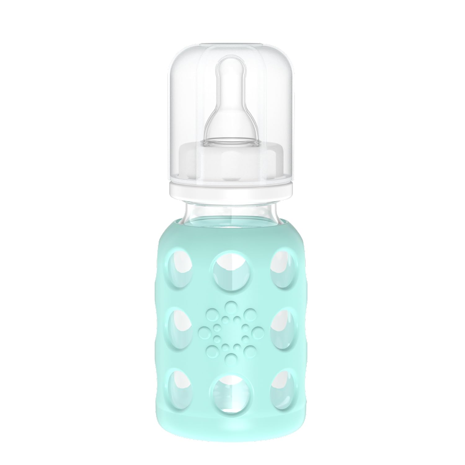 Lifefactory Glass Baby Bottle with Silicone Sleeve