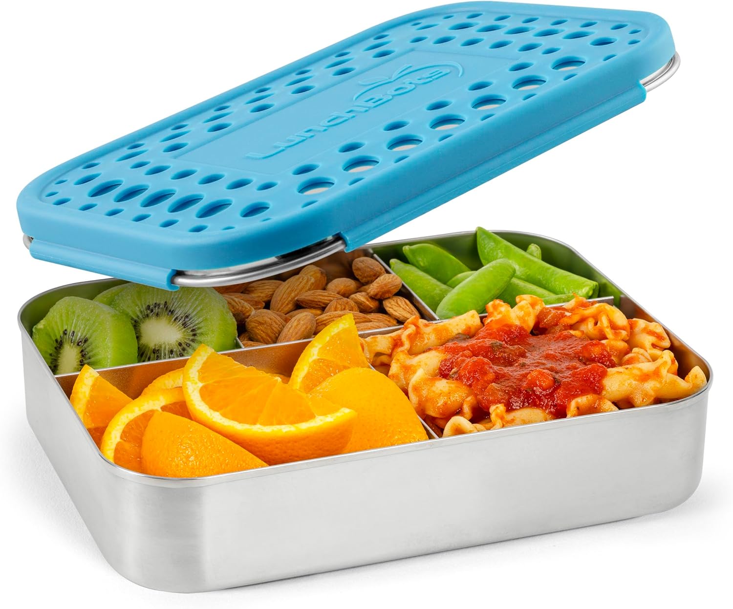 LunchBots Large Cinco Stainless Steel Bento Box