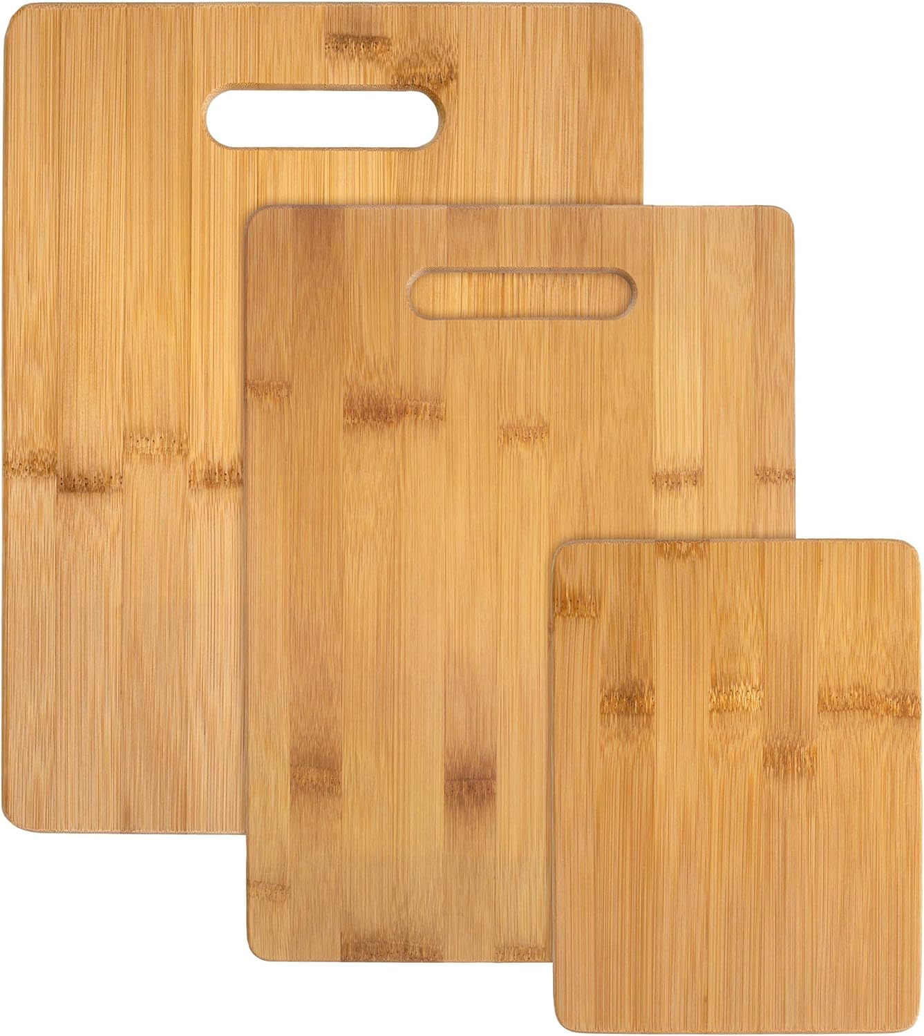 Totally Bamboo 3-Piece Cutting Board Set